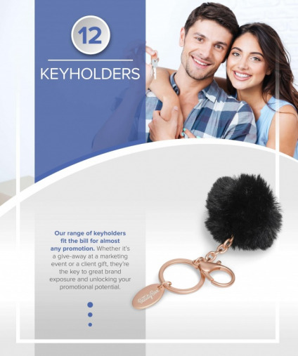 12 KEYHOLDERS